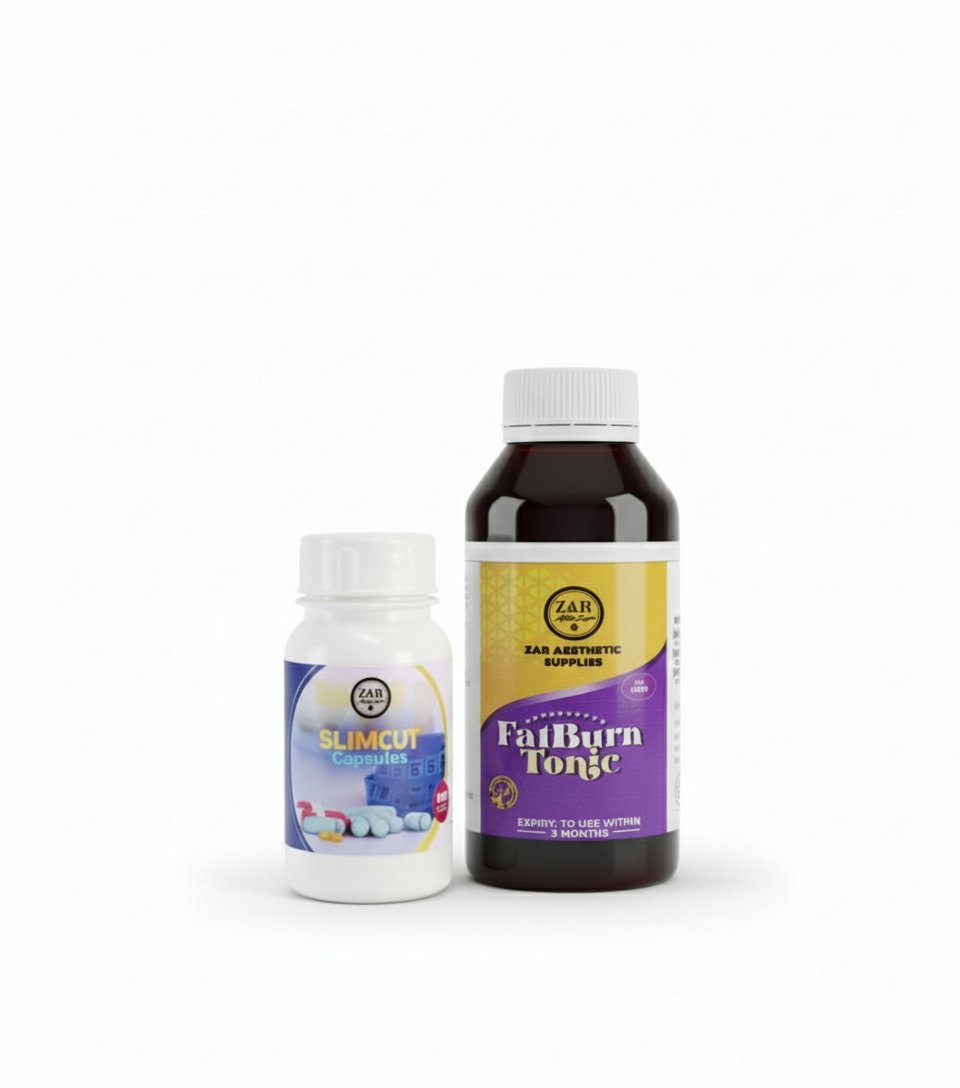 Slim cut Capsules + Fatburn Syrup (Combo)